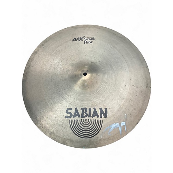 Used SABIAN 20in AAX Stage Ride Cymbal