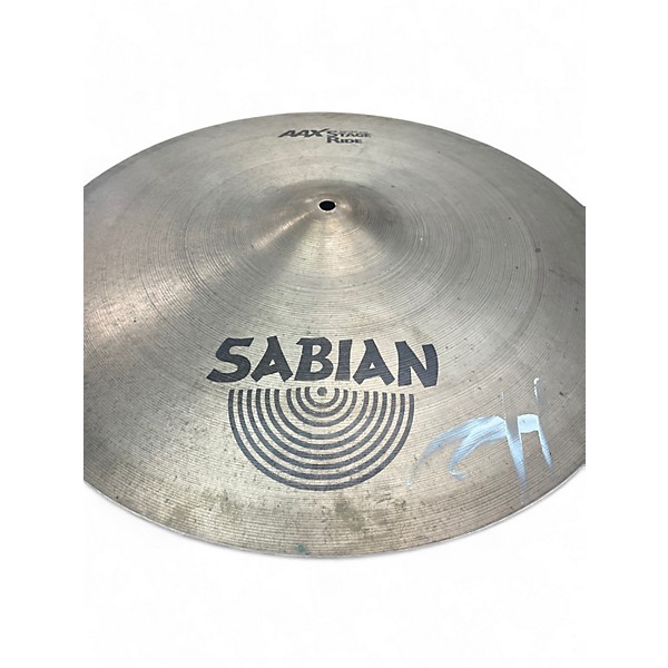 Used SABIAN 20in AAX Stage Ride Cymbal