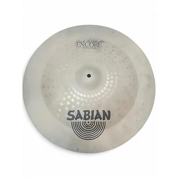 Used SABIAN 20in Jack Dejohnette Encore CHINESE Cymbal