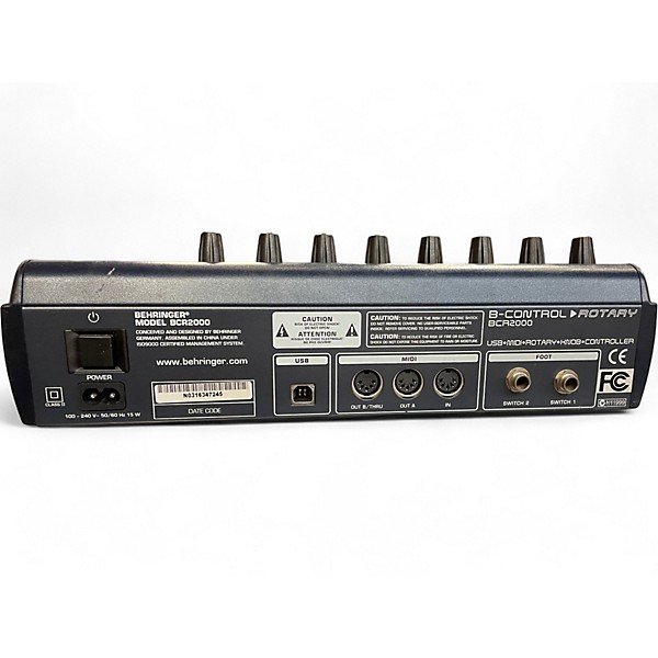 Used Behringer BCR2000 B-Control Rotary Control Surface