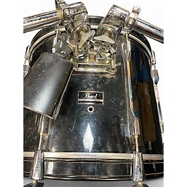 Used Pearl 3 Piece Export Black Drum Kit
