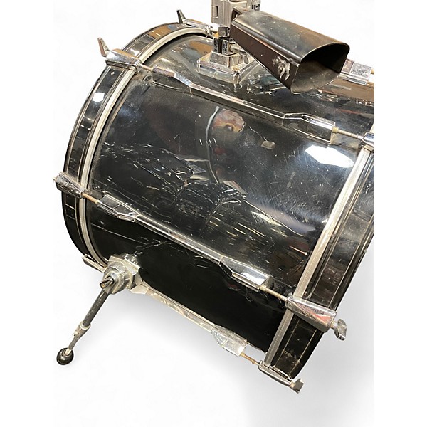 Used Pearl 3 Piece Export Black Drum Kit