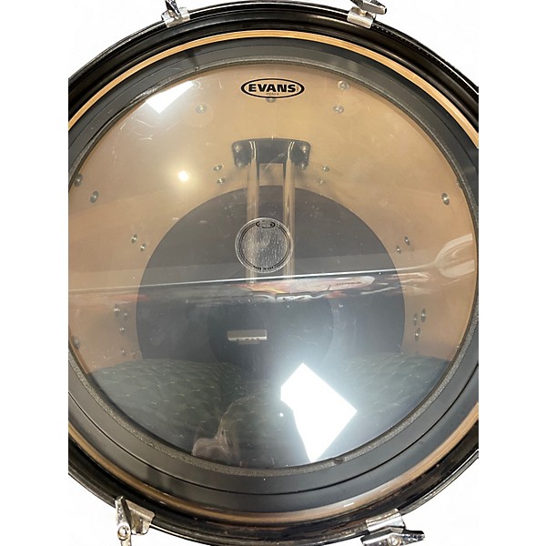 Used Pearl 3 Piece Export Black Drum Kit