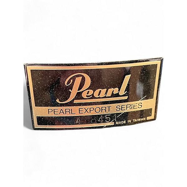Used Pearl 3 Piece Export Black Drum Kit