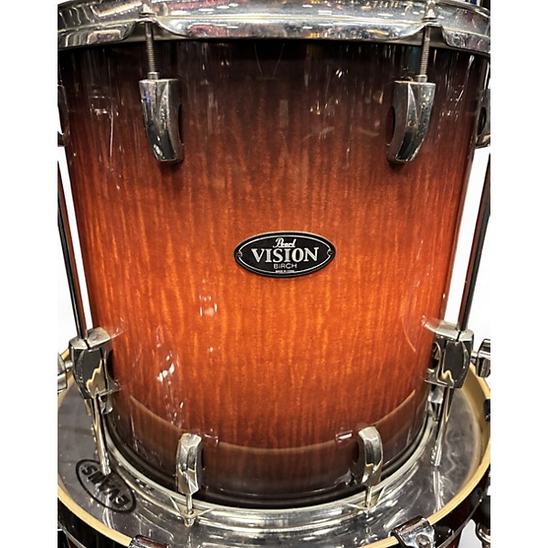 Used Pearl 5 Piece Vision AMBER FADE Drum Kit AMBER FADE | Guitar