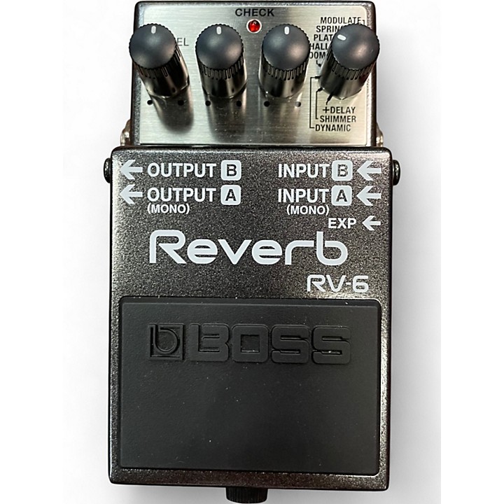 ギター RV-6 Digital Reverb Boss RV-6 Digital Reverb Pedal | Sweetwater