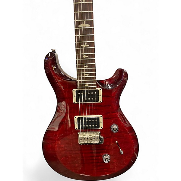 Used PRS S2 Custom 24 Fire Red Burst Solid Body Electric Guitar