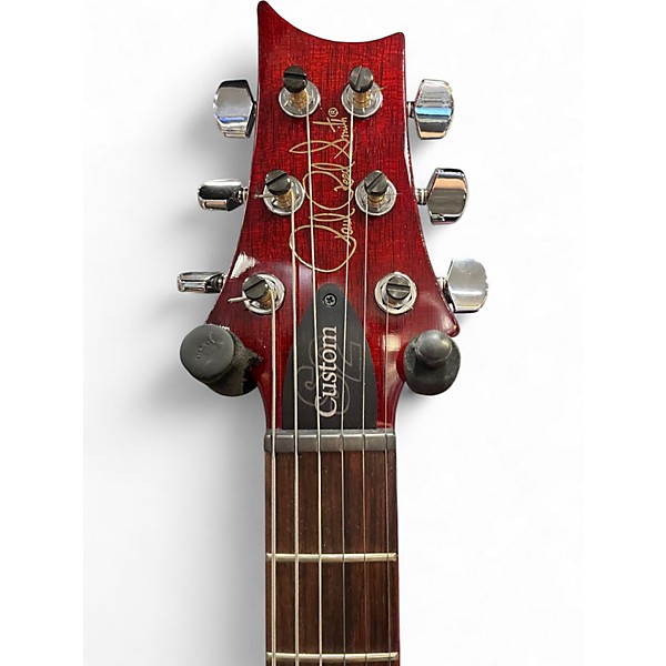 Used PRS S2 Custom 24 Fire Red Burst Solid Body Electric Guitar