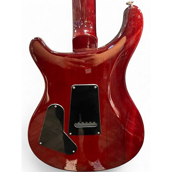 Used PRS S2 Custom 24 Fire Red Burst Solid Body Electric Guitar