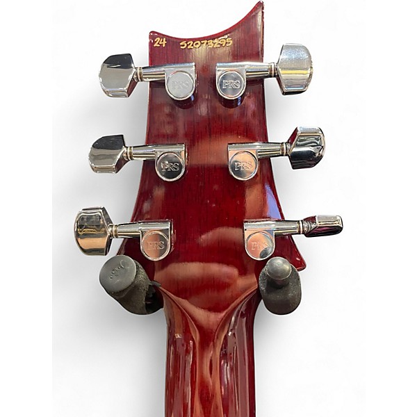Used PRS S2 Custom 24 Fire Red Burst Solid Body Electric Guitar