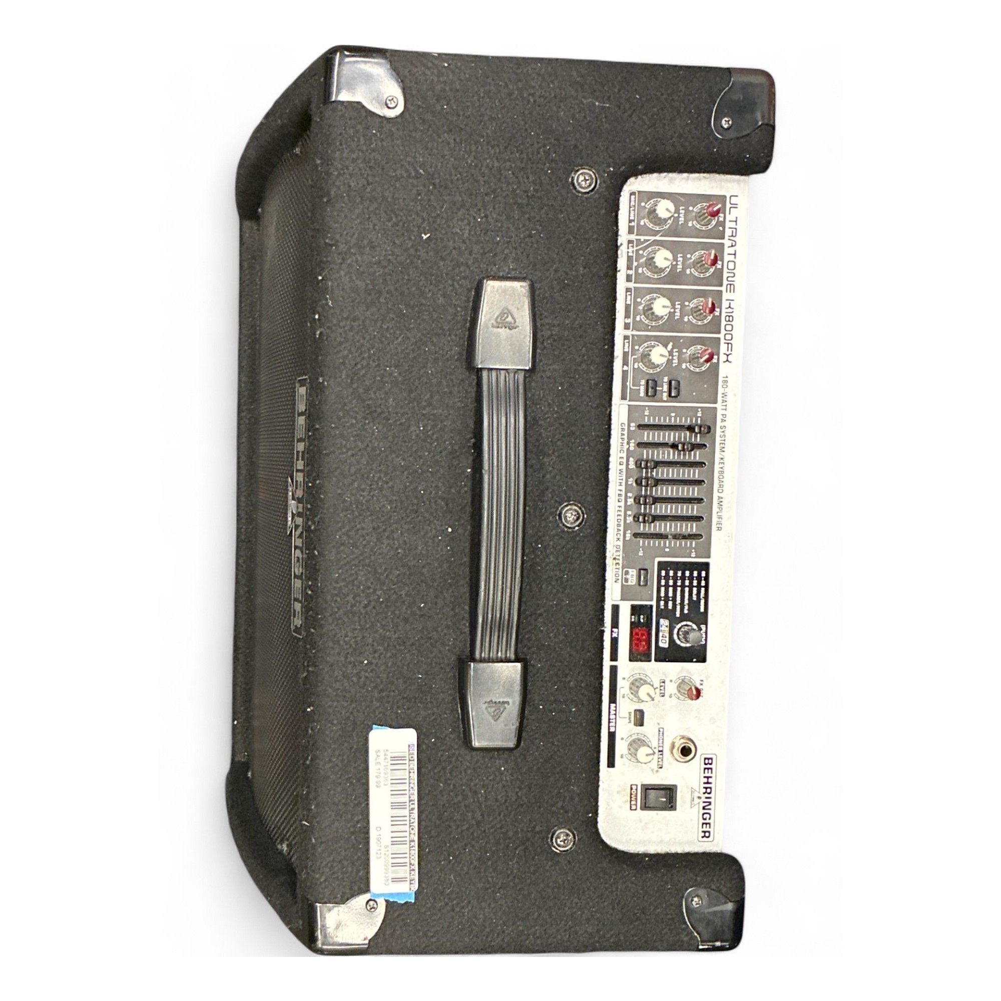 鍵盤楽器 BEHRINGER ULTRATONE K1800FX Open Box Behringer ULTRATONE K1800FX Keyboard Amp/PA System