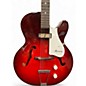 Vintage 1960s Harmony Rocket 1pu Red Hollow Body Electric Guitar