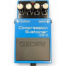 Used BOSS CS3 Compressor Sustainer Effect Pedal
