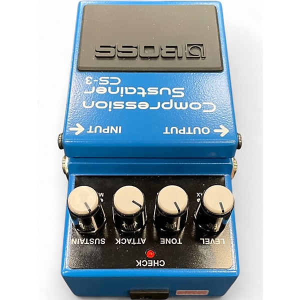 Used BOSS CS3 Compressor Sustainer Effect Pedal