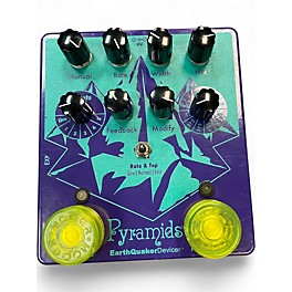 Used EarthQuaker Devices Pyramids Stereo Flanging Device Effect Pedal