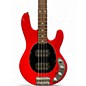 Used Ernie Ball Music Man Stingray HH 4 String CHILI RED Electric Bass Guitar