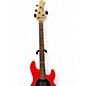 Used Ernie Ball Music Man Stingray HH 4 String CHILI RED Electric Bass Guitar
