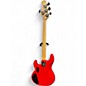 Used Ernie Ball Music Man Stingray HH 4 String CHILI RED Electric Bass Guitar