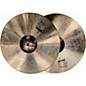 Used Paiste 14in BRONZE 502 HI HAT PAIR Cymbal thumbnail