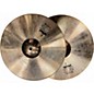 Used Paiste 14in BRONZE 502 HI HAT PAIR Cymbal