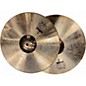 Used Paiste 14in BRONZE 502 HI HAT PAIR Cymbal