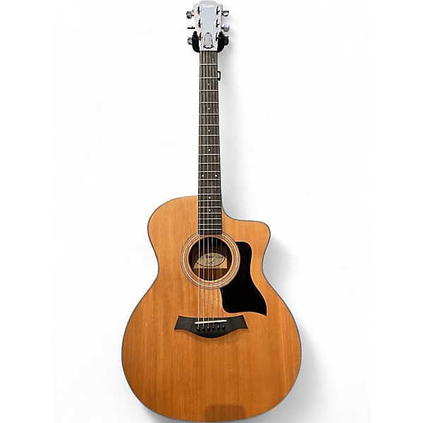 Used Taylor 114CE Natural Acoustic Electric Guitar Natural