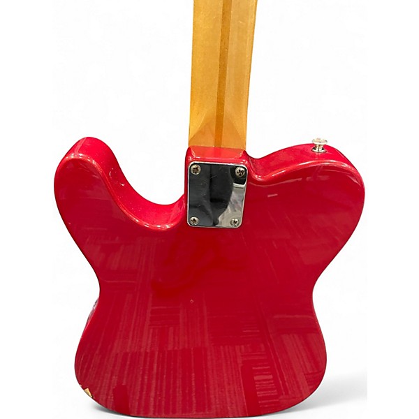 Used Fender Standard Telecaster Red Solid Body Electric Guitar