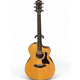 Used Taylor 214CE Plus Natural Acoustic Electric Guitar