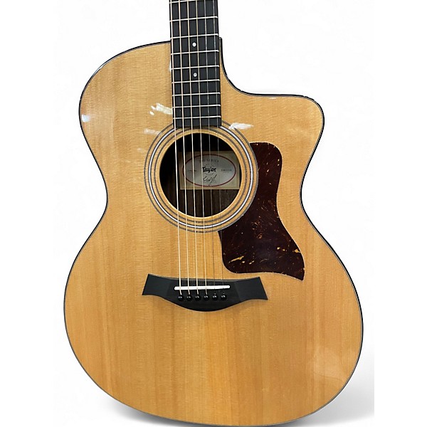 Used Taylor 214CE Plus Natural Acoustic Electric Guitar