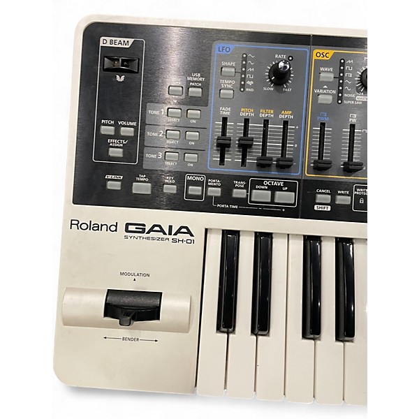 Used Roland Gaia SH01 37 Key Synthesizer