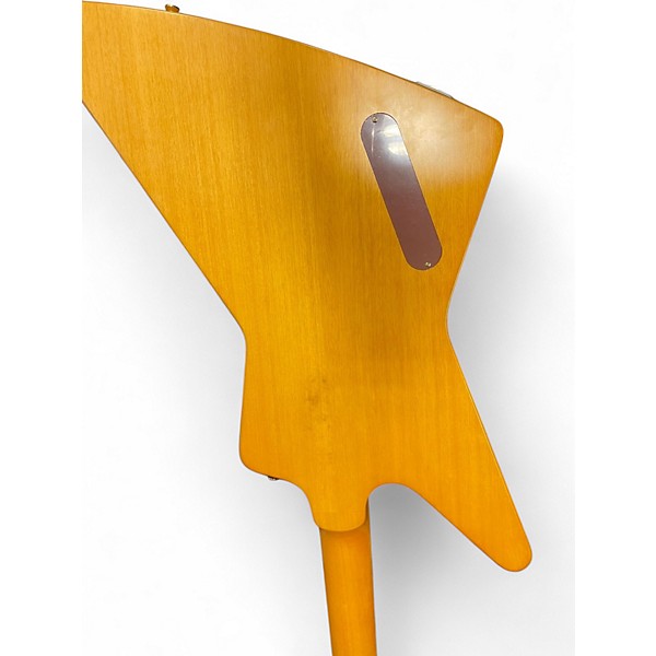 Used Epiphone Korina 1958 Explorer Natural Solid Body Electric Guitar