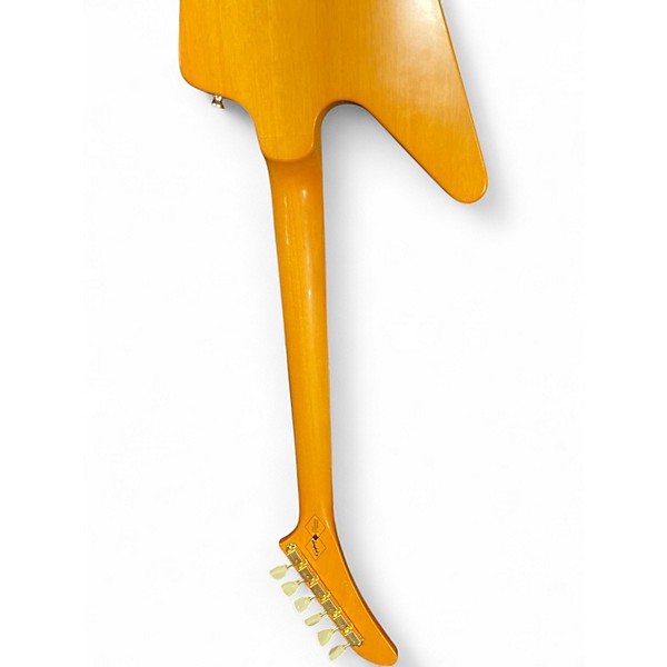 Used Epiphone Korina 1958 Explorer Natural Solid Body Electric Guitar