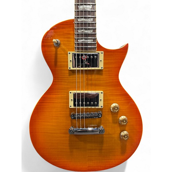 Used ESP LTD EC256FM Sunburst Solid Body Electric Guitar