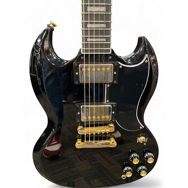 Used Epiphone SG Prophecy Custom GX Black Solid Body Electric Guitar