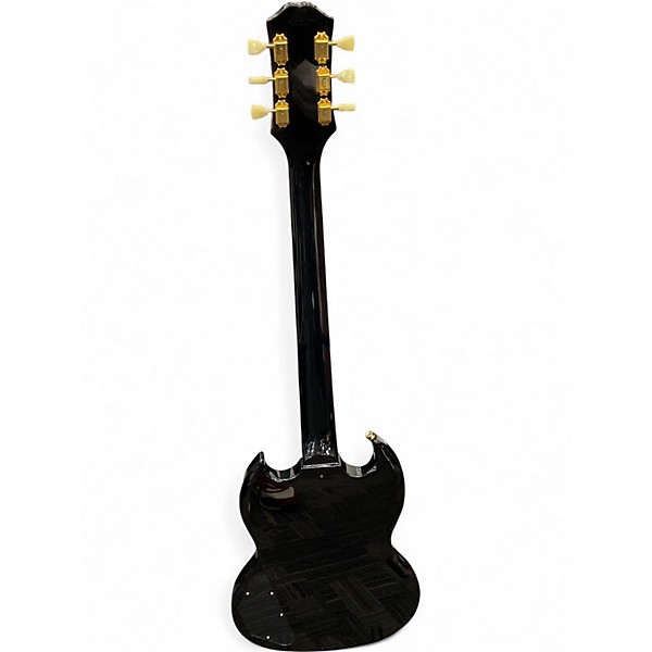 Used Epiphone SG Prophecy Custom GX Black Solid Body Electric Guitar