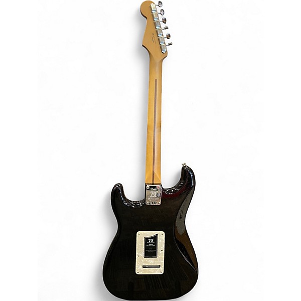 Used Fender 70th Anniversary Player Stratocaster Nebula Noir Solid Body Electric Guitar