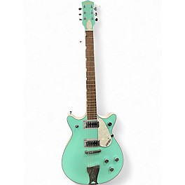 Used Gretsch Guitars G5237 Electromatic Double Jet Surf Green Solid Body Electric Guitar
