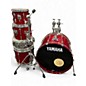 Used Yamaha 5 Piece Stage Custom Candy Apple Red Drum Kit thumbnail