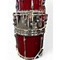 Used Yamaha 5 Piece Stage Custom Candy Apple Red Drum Kit