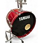 Used Yamaha 5 Piece Stage Custom Candy Apple Red Drum Kit