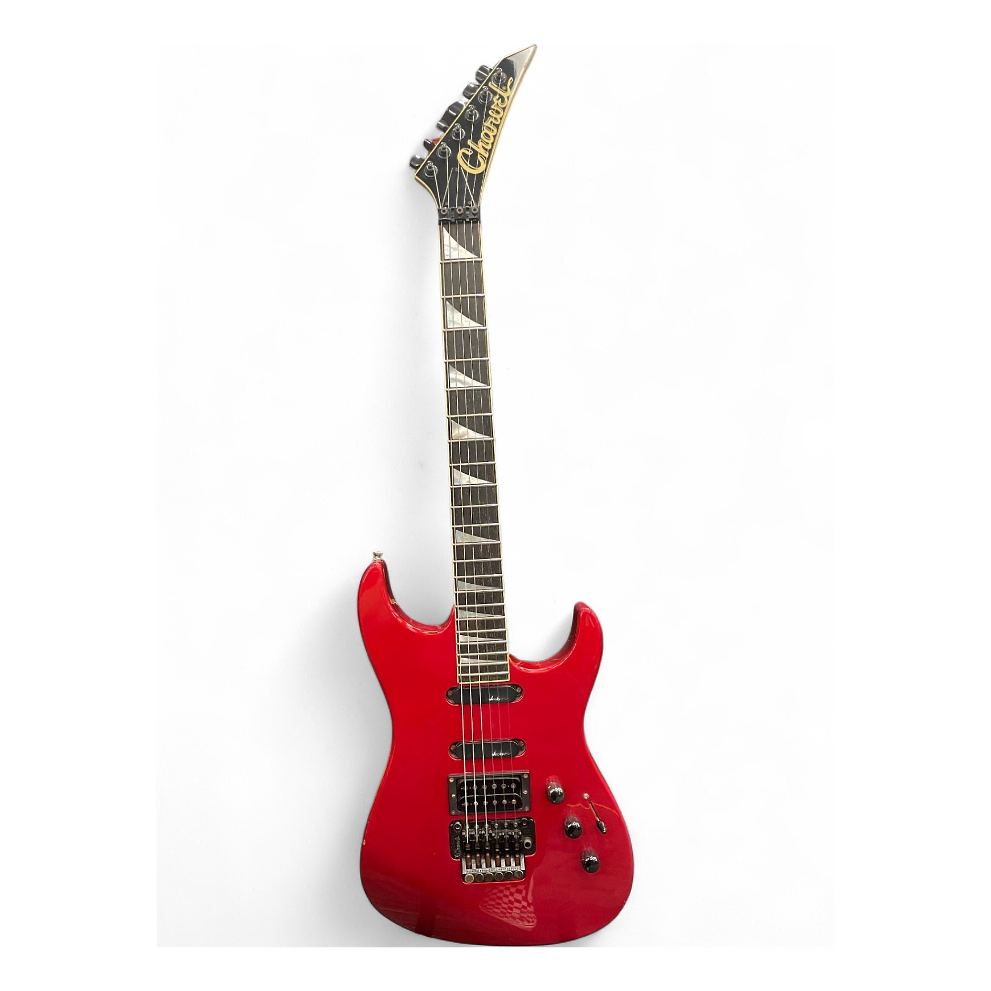 Vintage 1989 Charvel Deluxe 475 Candy Apple Red Metallic