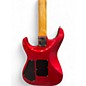 Vintage 1989 Charvel Deluxe 475 Candy Apple Red Metallic Solid Body Electric Guitar