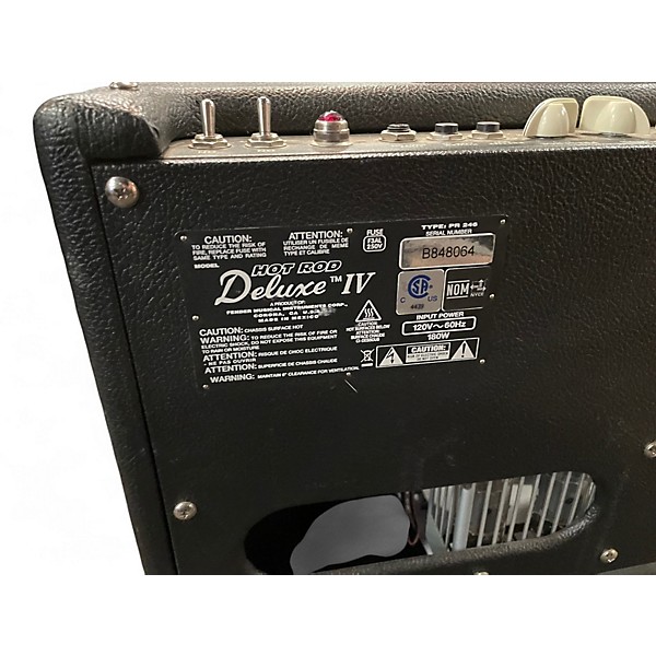 Used Fender Hot Rod Deluxe IV 40W 1x12 Tube Guitar Combo Amp