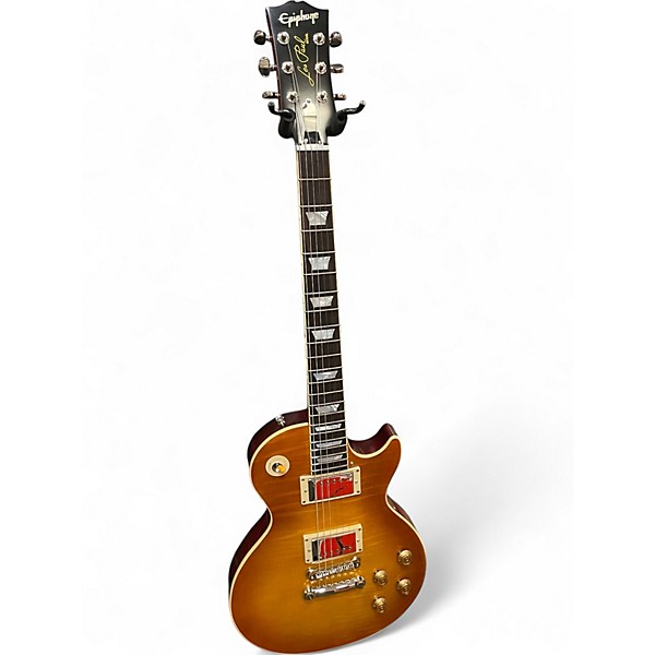 Used Epiphone INSPIRED BY GIBSON 60S REISSUE LES PAUL ICE TEA BURST Solid Body Electric Guitar