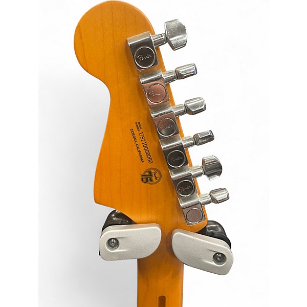 Used Fender american professional ii jazzmaster miami blue Solid Body Electric Guitar