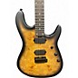 Used Sterling by Music Man JASON RICHARDSON CUTLASS NATURAL POPLAR BURST Solid Body Electric Guitar