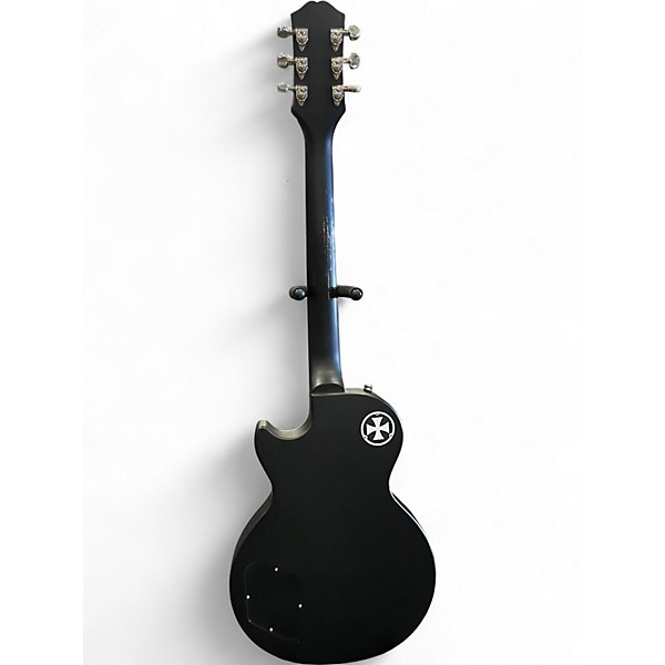 Used Epiphone Les Paul Traditional Pro IV Worn Ebony Solid Body Electric Guitar