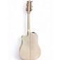 Used Takamine GD37CE12 Pearl White 12 String Acoustic Electric Guitar