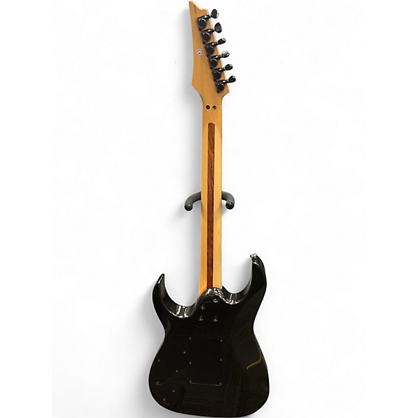 Vintage 1996 Ibanez RG570 Black Pearl Solid Body Electric Guitar