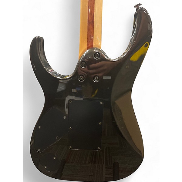 Vintage 1996 Ibanez RG570 Black Pearl Solid Body Electric Guitar